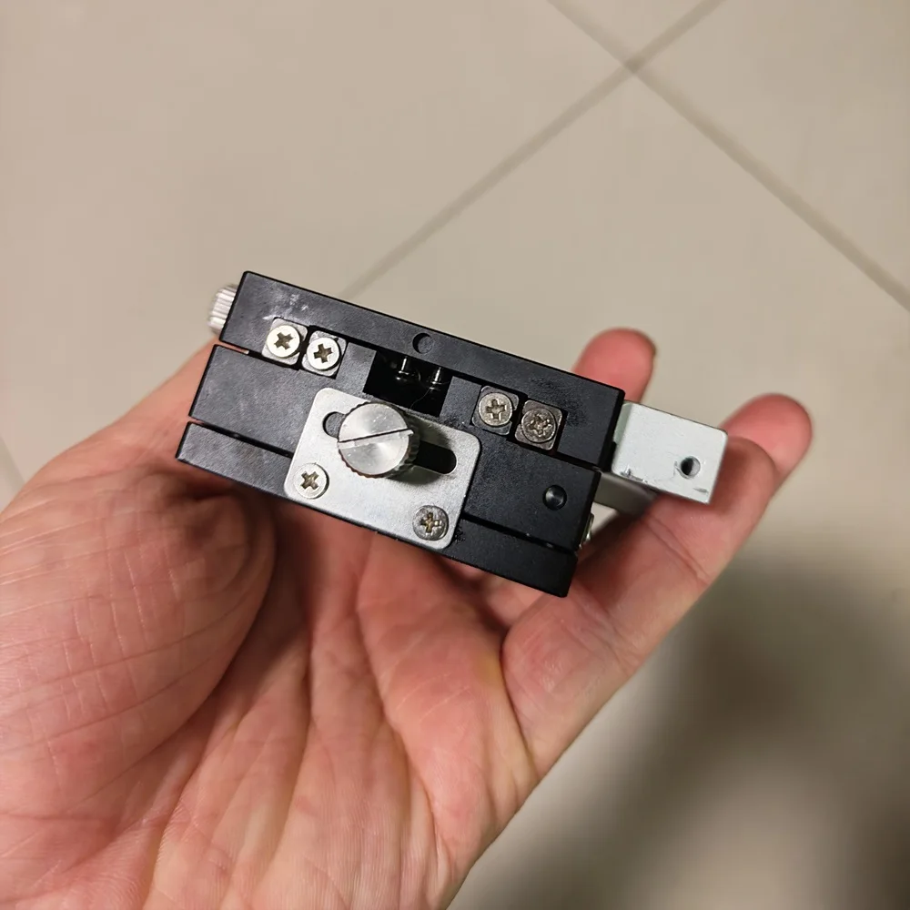 60mm XY Dual Axis Precision Fine Adjustment Platform Dismantling Parts