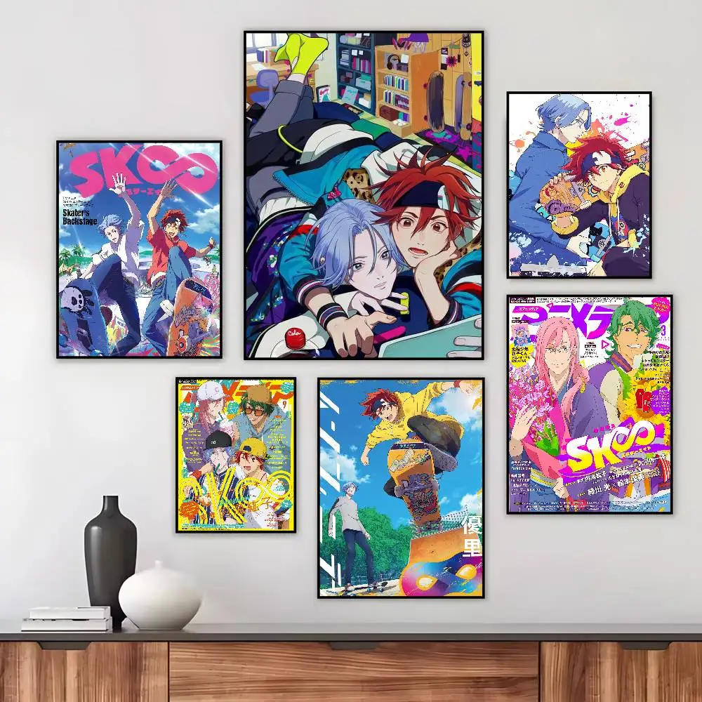 Japan S-SK8 the I-Infinity Poster Art HD Canvas Advanced Aesthetic Printing Paper Wall Art for Living Room Home Decor