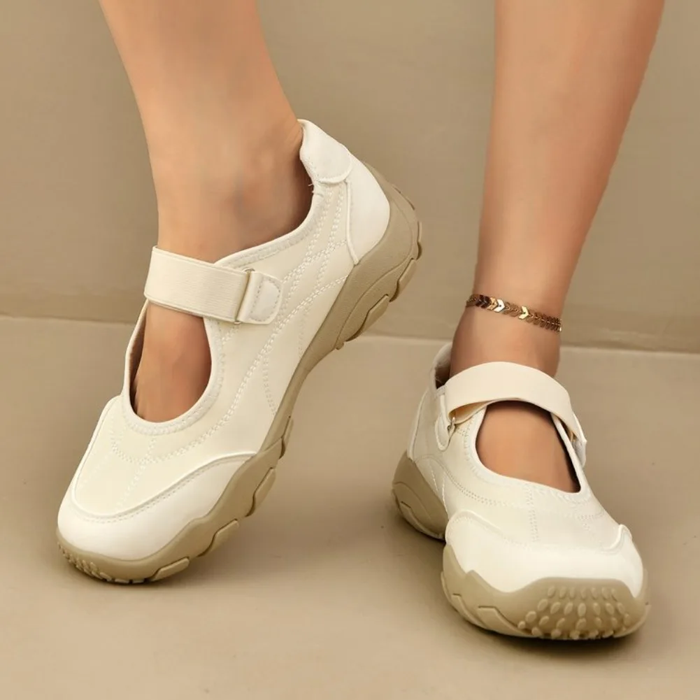 Frühling und Herbst Elegante Rundzehen-Sexy-Laufschuhe Sport-Freizeitschuhe Mode Bestseller Neue Bequeme Mary Jane Damenschuhe – Detail 11
