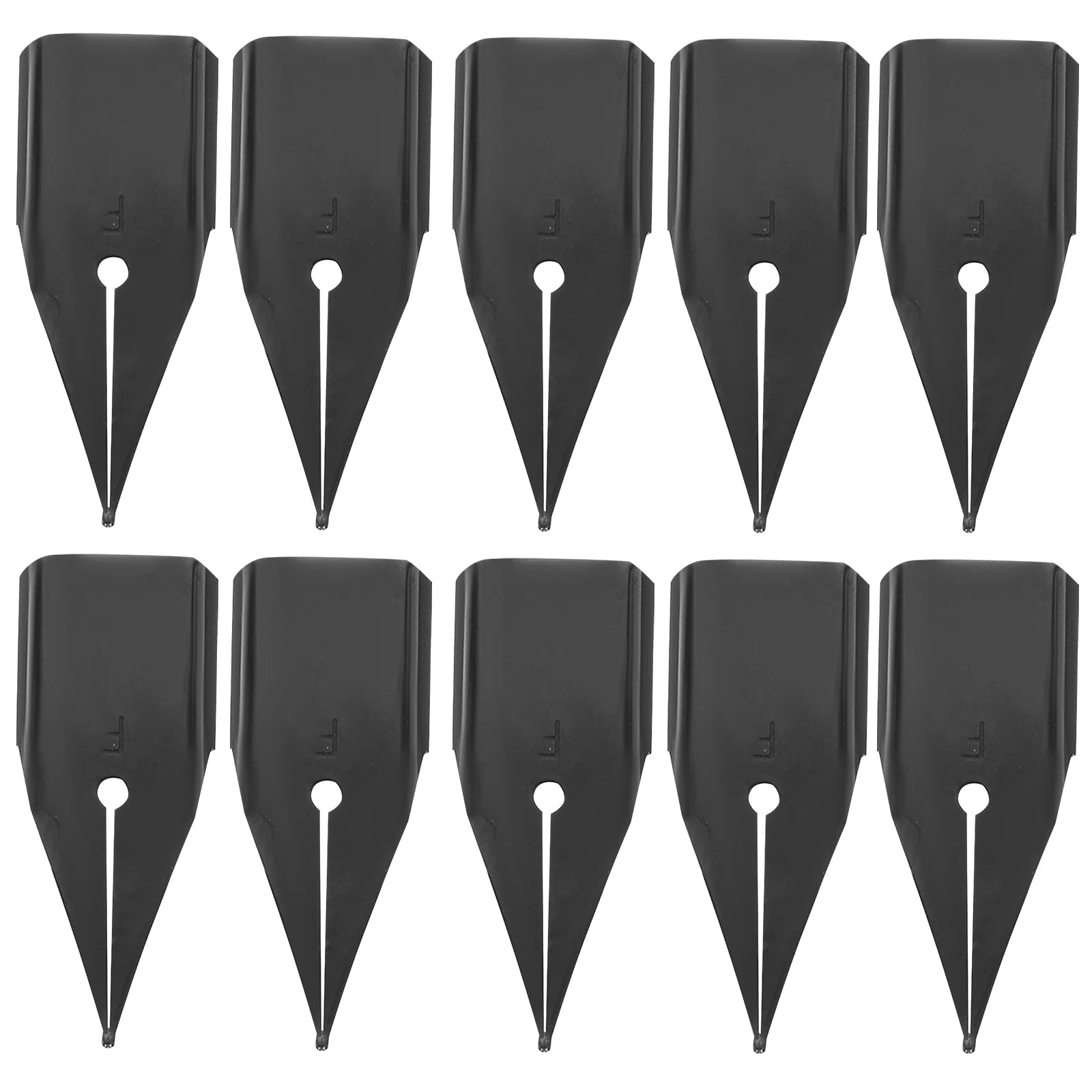 10 stuks vulpenpunten glad schrijven vervanging kalligrafie penpunten voor schilderen ondertekening praktijk pen accessoires