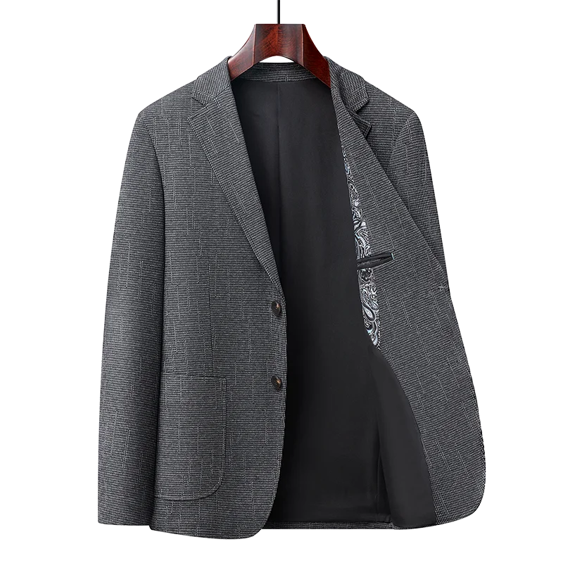 

Blazer New Men's Fashionable Business Banquet and Wedding Dress A Casual Korean Version for Hosting Slimming and Acting Blazer