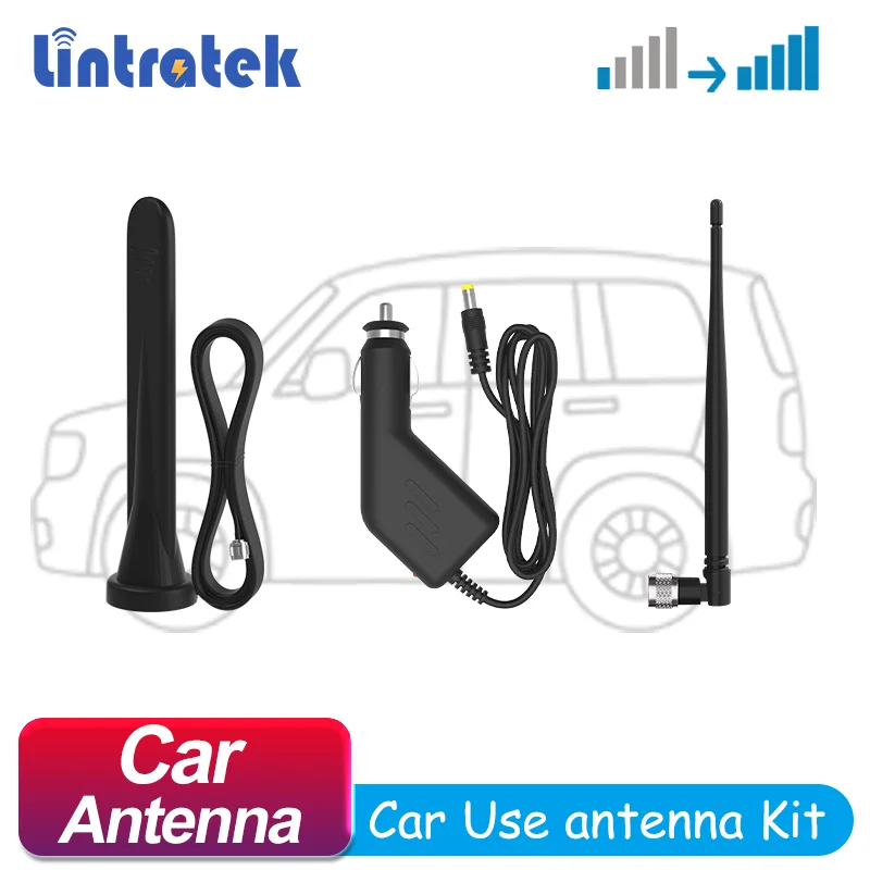 lintratek-カー信号アンテナセット2g-3g-4gcdmagsmdcsaws-pcswcdma携帯電話アクセサリーに適しています