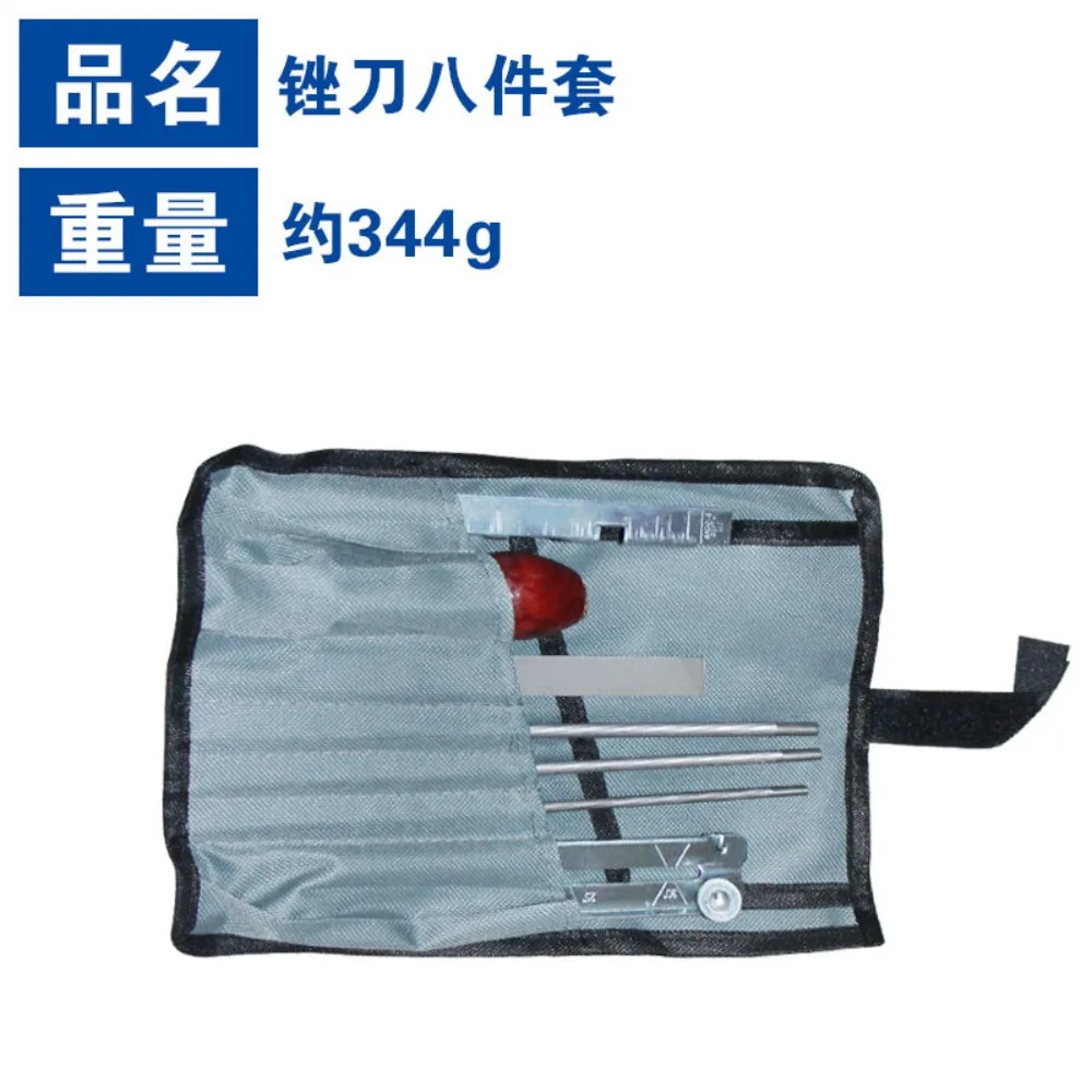 

Grinding Chain File Set Chainsaw Chain Saw 10-piece Set Cloth Bag Garden Steel Chain Saw File 8-piece Set