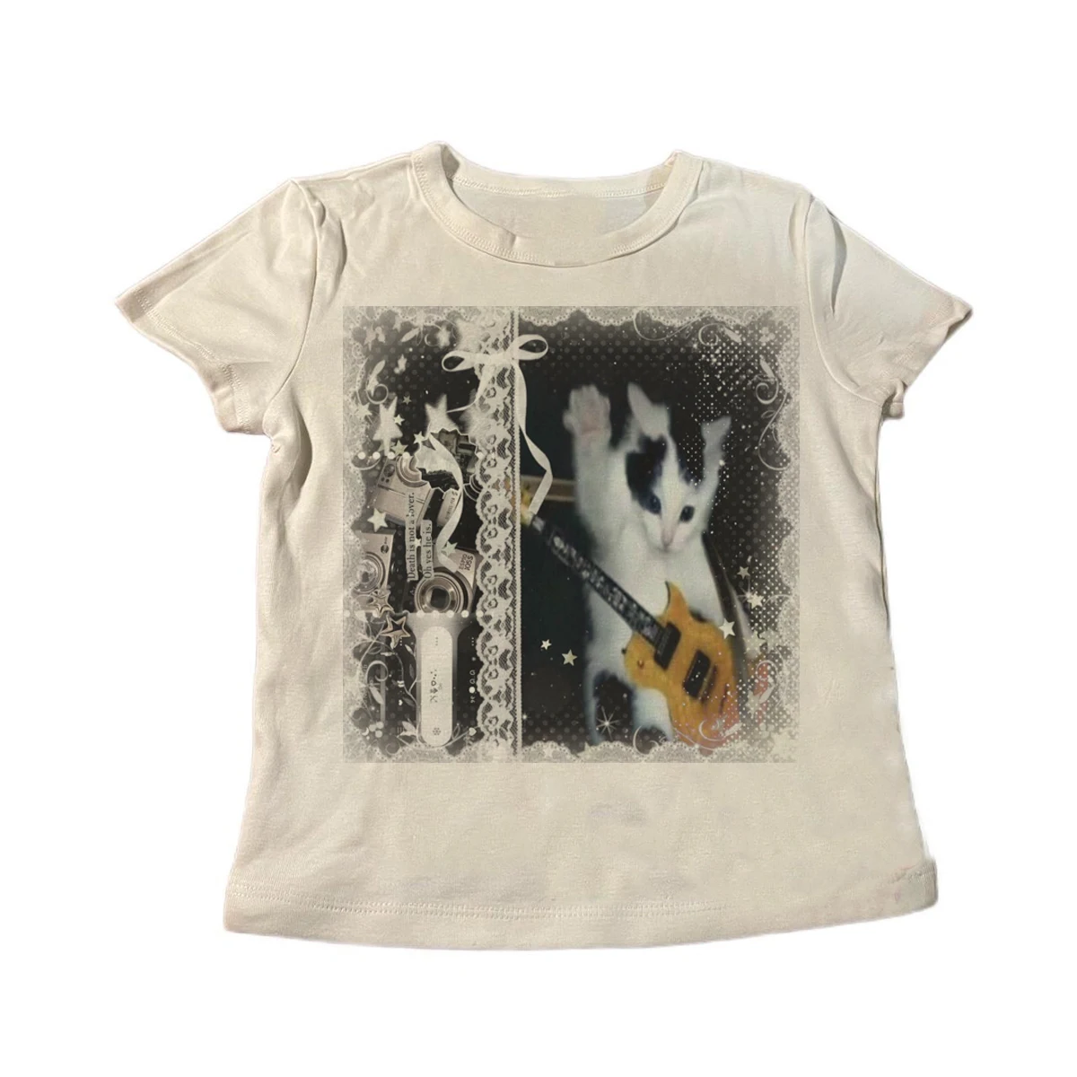 Y2K Vintage Buddha Lotus Sanskrit Graphic Long Sleeve Tee Women Round Neck Slim Casual Top