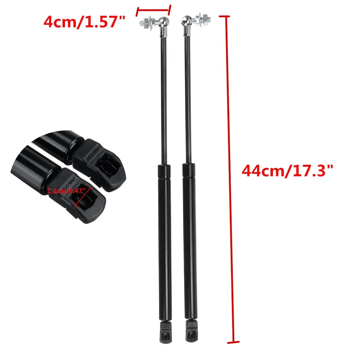 for Peugeot 208 CA CC CR MK1 2012-2019 2017 2018 Front Hood Bonnet Modify Gas Struts Bars Gas struts Lift Support Shock Damper