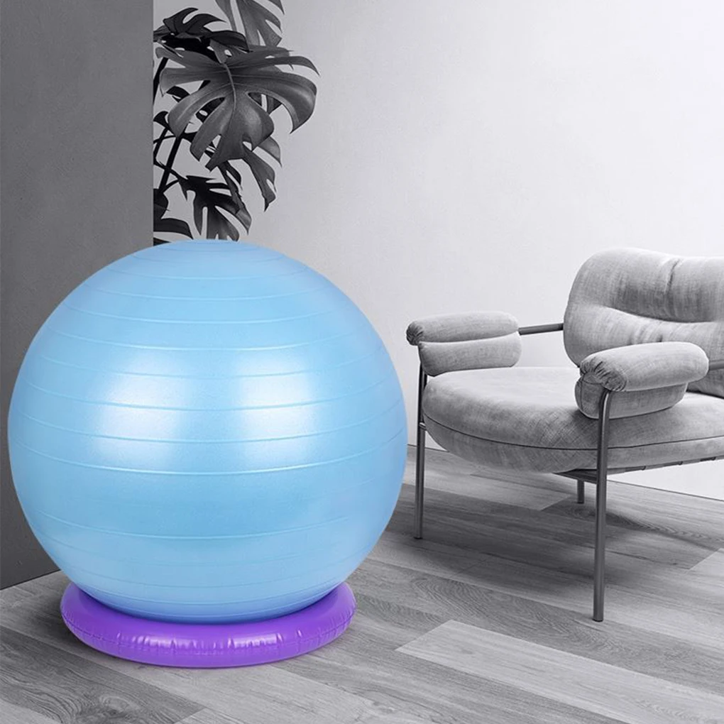 

Comfortable Yoga Ball Base Safe And Eco-Friendly Wide Application Easy To Easy And Convenient purple