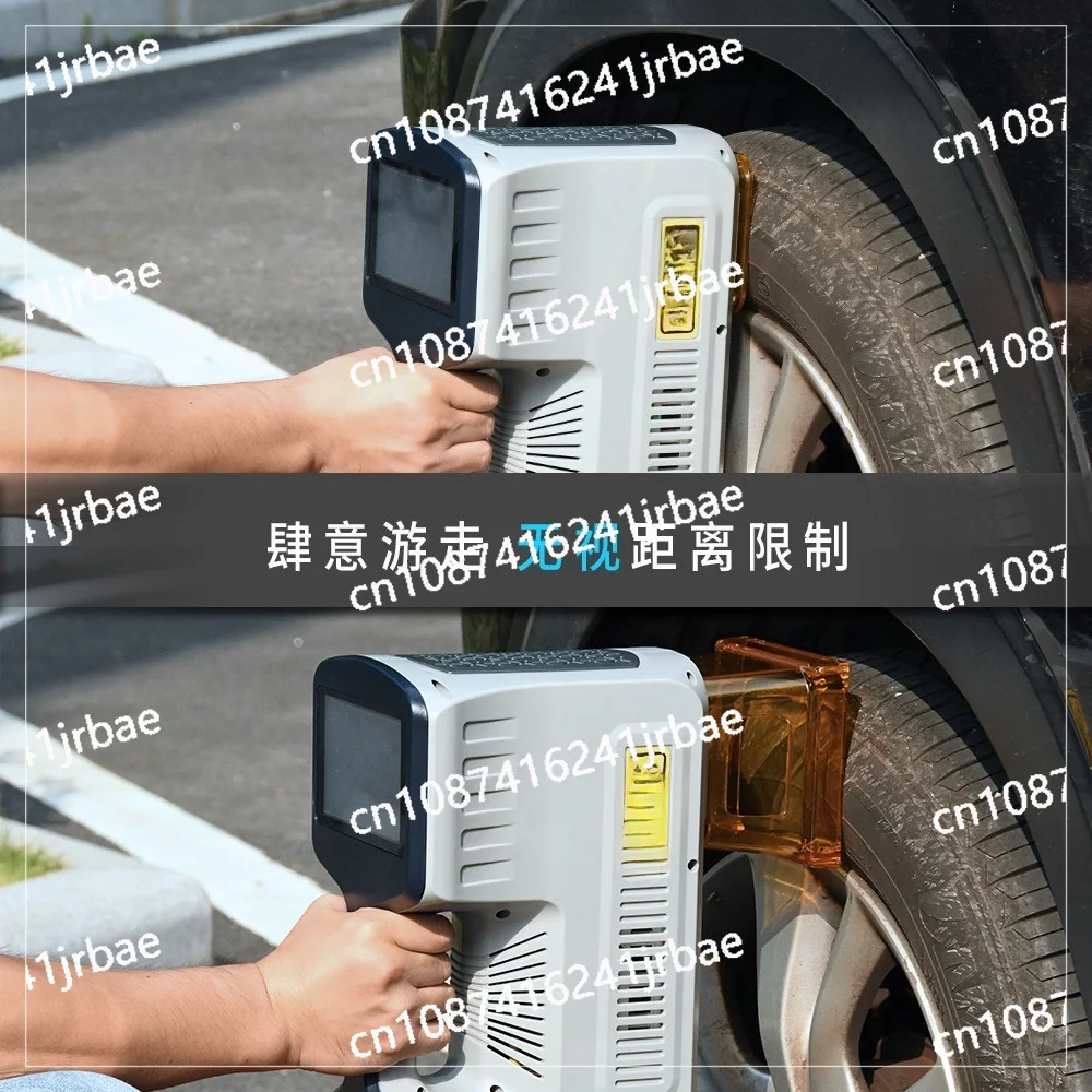 آلة وسم ألياف الليزر المحمولة الصغيرة في الهواء الطلق الكل في واحد للمعادن والبلاستيك الصلب وحروف الإطارات المطاطية