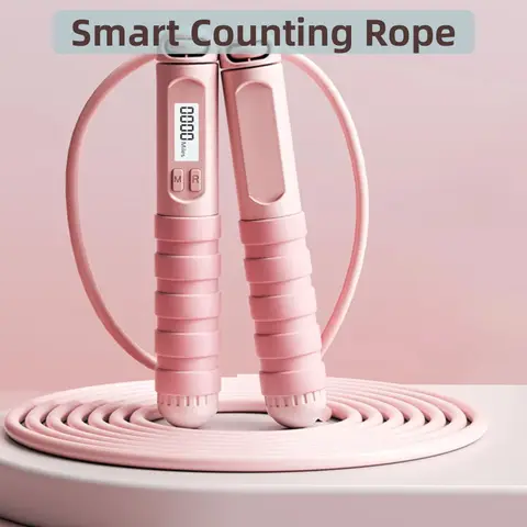 Electronic counting jump rope adult weight loss fitness exercise for men and women
