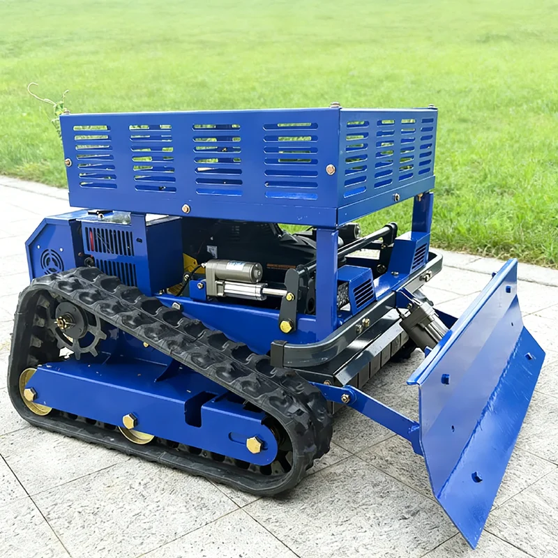 

Customized all terrain farm remote control lawn mower track type weeding and weeding integrated machine