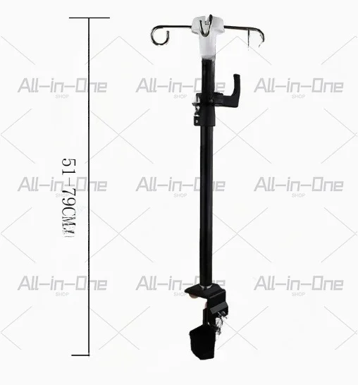 Bedside Infusion Rack Bedroom Bed Telescopic Feeding Liquid Food Bracket Household Hanging Bottle Infusion Elderly Care Bracket