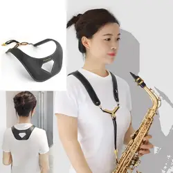 Neck Wear Strap Adjustable Tenor Sax Neck Strap Saxophone Strap for Neck Comfortable Clarinet Neck Strap Saxophone Straps