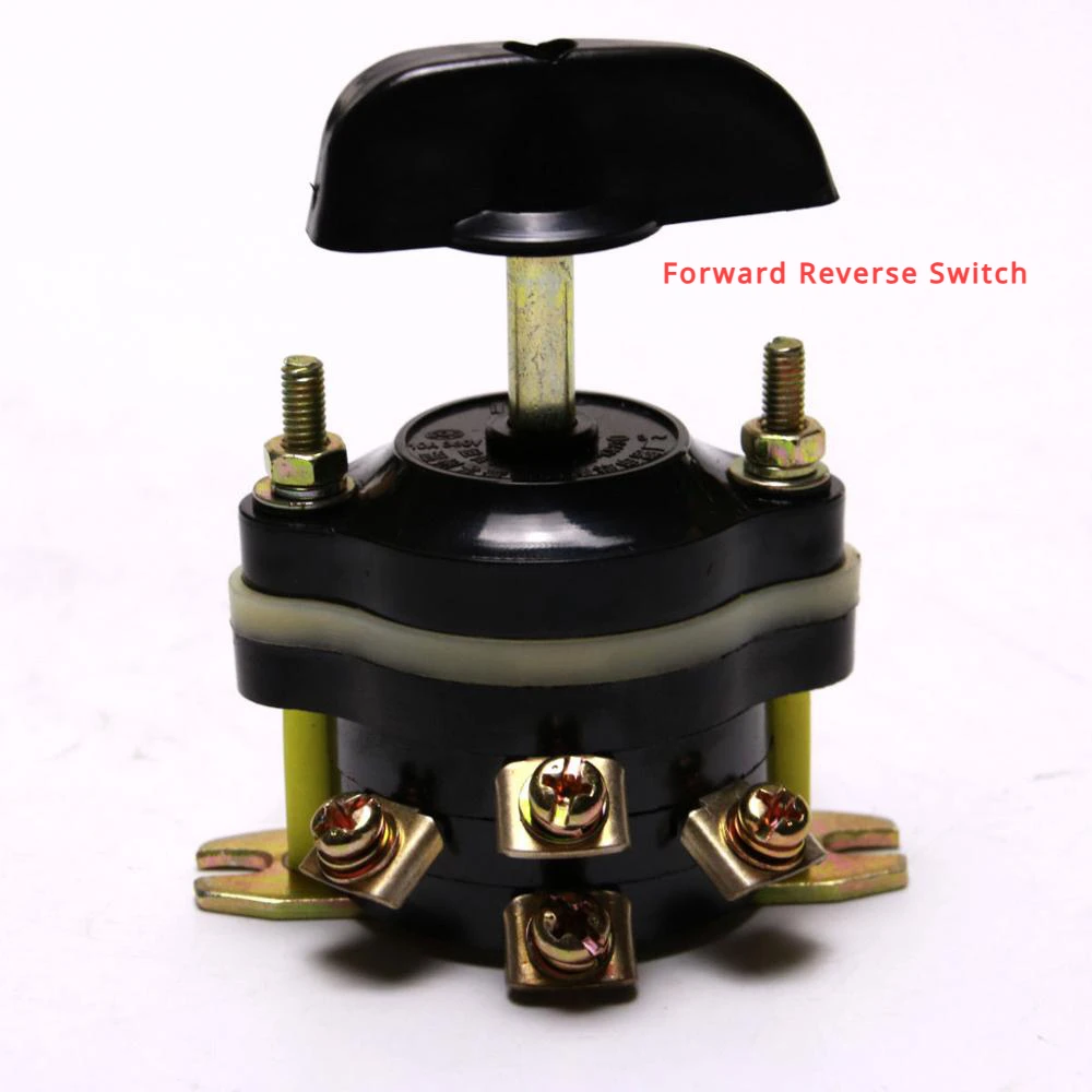 Electric Mini Quad Go Kart Forward Reverse Control Switch Brush Forward Reverse Switch 3 Positions For Motor ATV Scooter Bike