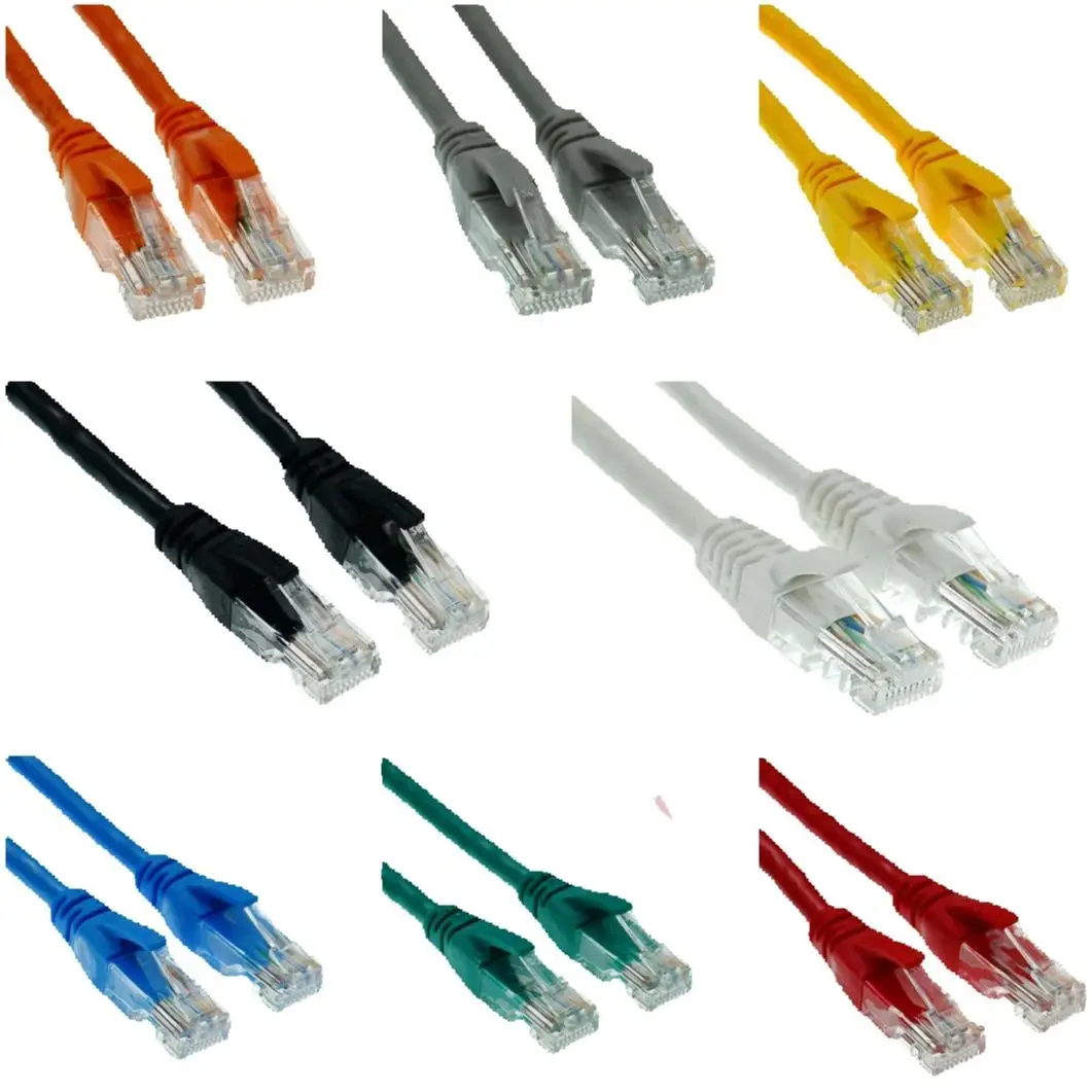 Short CAT6 RJ45 Cable CAT 6 CAT6e cat5a UTP Ethernet Network Router Modem extension Cable RJ45 Patch LAN cable Cord 0.15m 0.3m