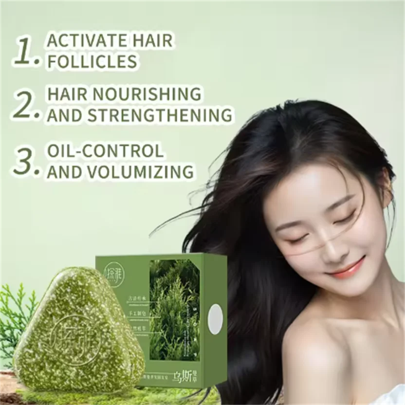 

Usman Natural Herbal Shampoo Cleansing Scalp Strengthens Strong Hair Improves Rough and Breakable Hair