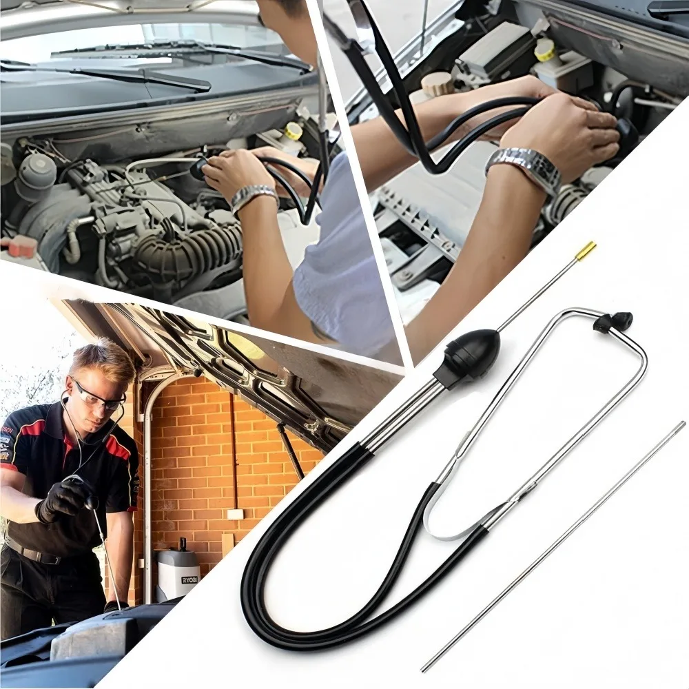 

Стетоскоп для автомобильного цилиндра, профессиональная механика, инструмент для диагностики неисправностей, стетоскоп для обнаружения цилиндра двигателя автомобиля, инструмент для ремонта автомобиля