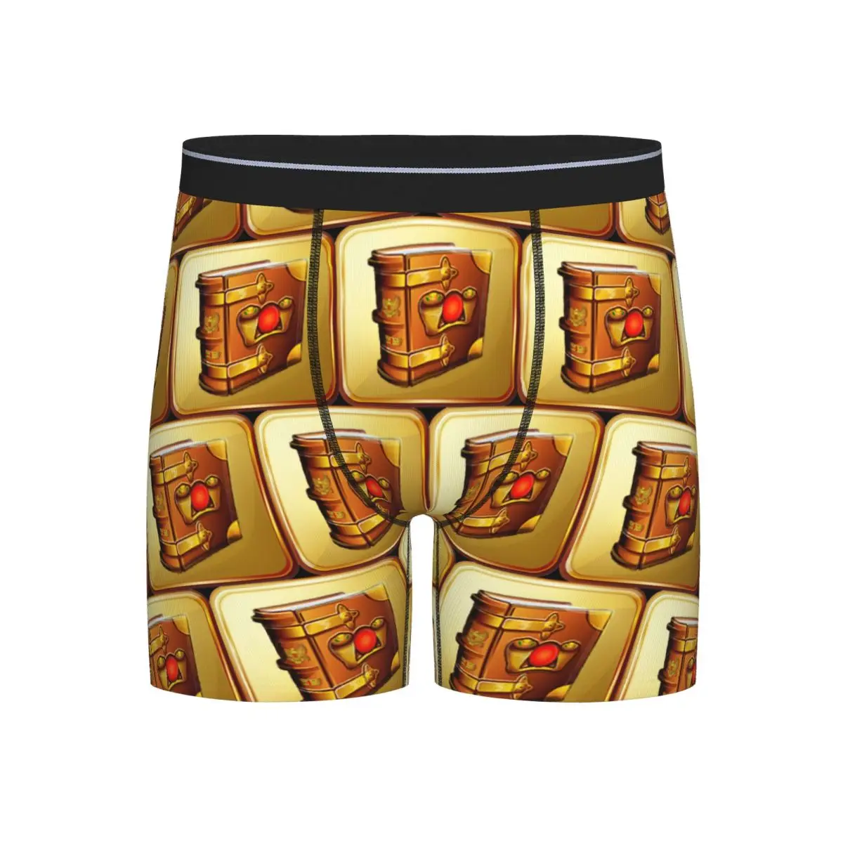

Long Boxer Underpants Shorts Book Of Ra Panties Men Soft Underwear for Homme Man Boyfriend Gift
