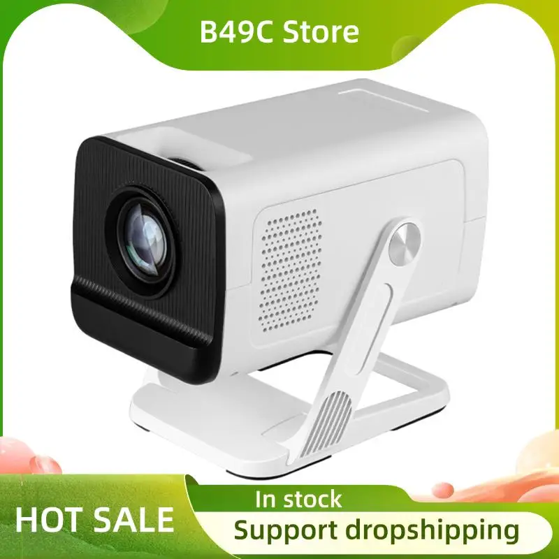 B49C X1AQ Mini Projector Portable Wifi6 BT5.4 Auto Focus Android 11 Supports Full HD 4K For Home& Outdoor Cinema