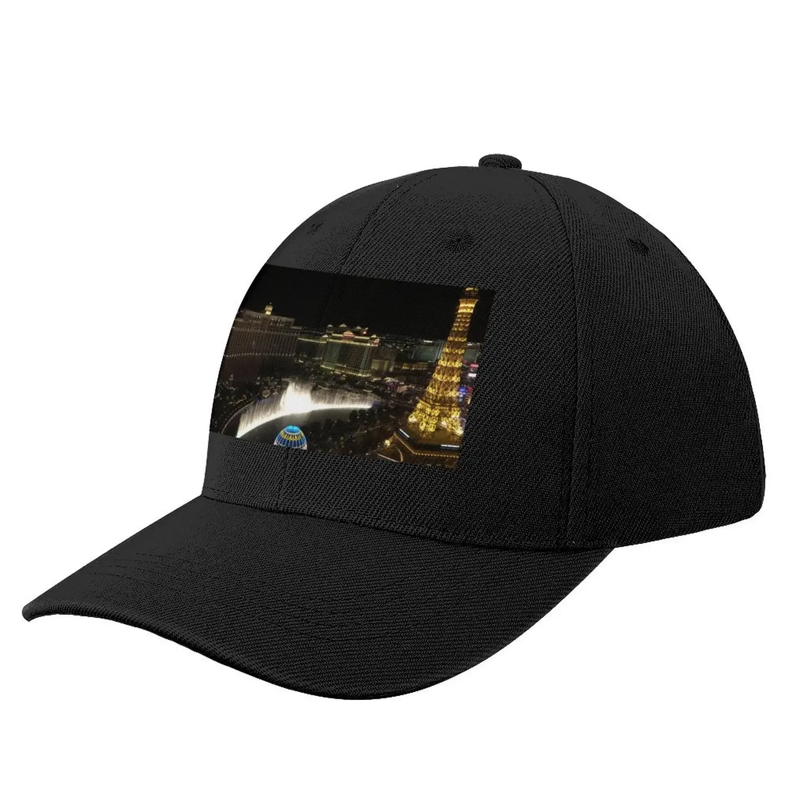 

Bellagio Fountains Las Vegas Baseball Cap derby hat Trucker Hat New In The Hat Female Men's