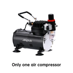 Professional Airbrush Air Compressor Automatic Start-stop Compressor for Air Brush Model Painting Nails Portable Air Pump Tools