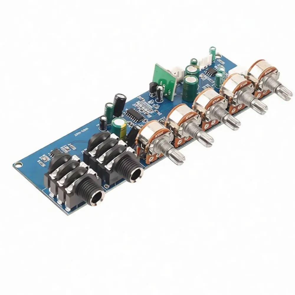 Karaoke Mic Echo Reverberation Preamp Module PT2399 Audio Signal Tuning Board Processor Unit For Active Speaker Accessory DIY