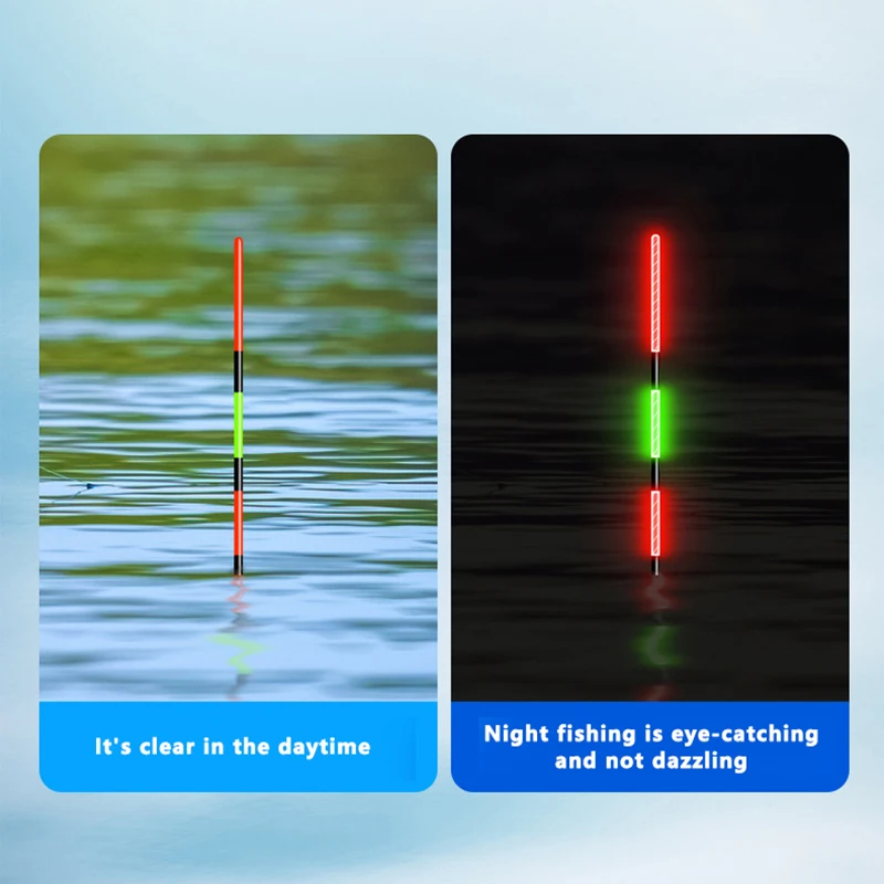 Bite Fish Electronic Float Water Shadowless Float Nano Luminous Float Fishing Gear Luminous Float Electronic Fish Float Float