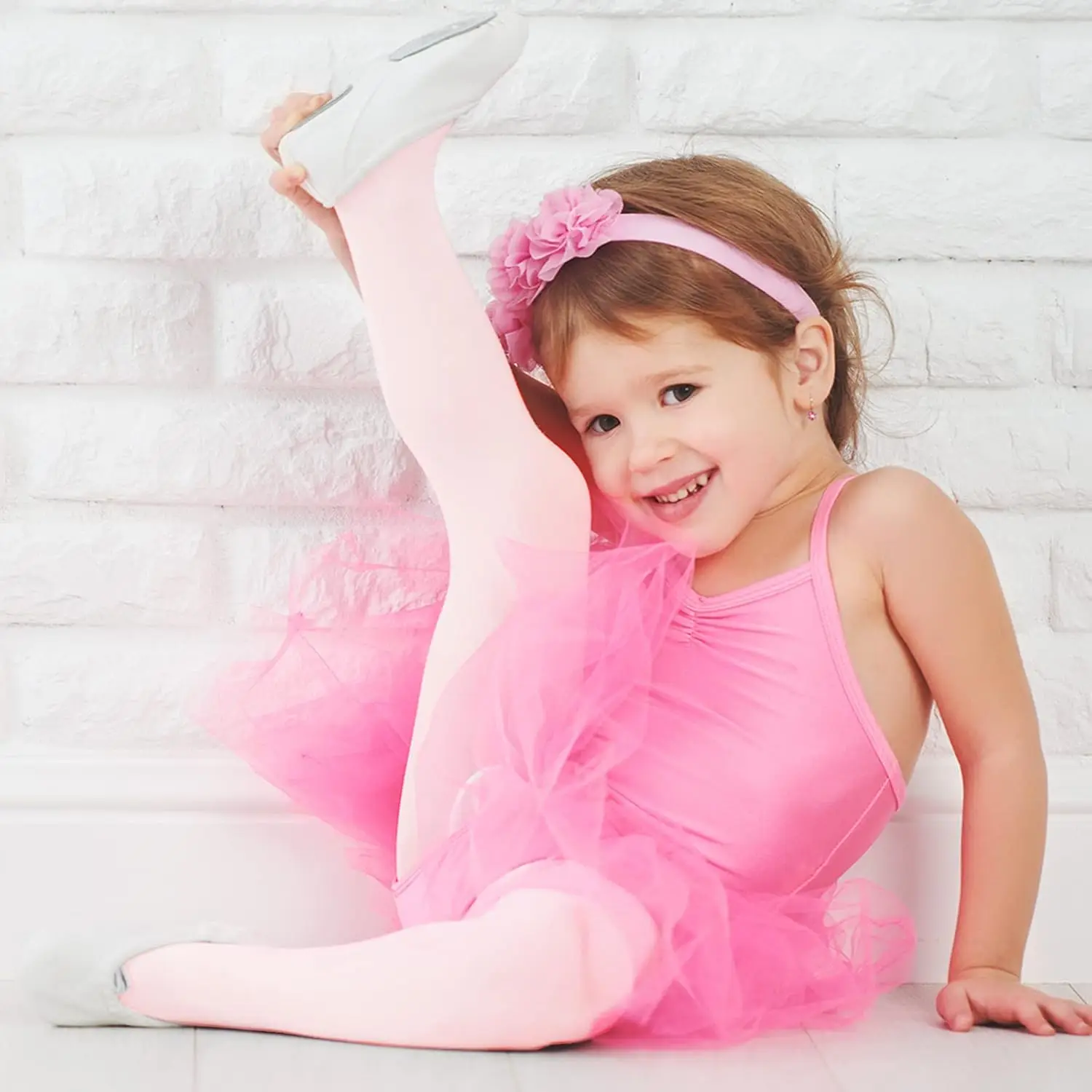Kleinkind-Strumpfhose, Baby-Strumpfhose für Mädchen, ultraweiche Ballett-Strumpfhose für Mädchen, Tanzstrumpfhose für Mädchen, Halloween-Strumpfhose, bunt