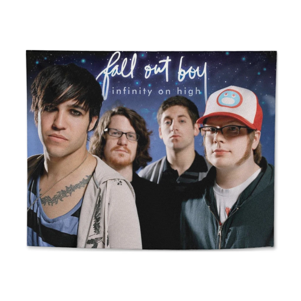 

Fall-Out-Boy Tapestry Home Decoration Aesthetics Large Fabric Wall Hanging Carpet Dorm Backdrop Sofa Blanket