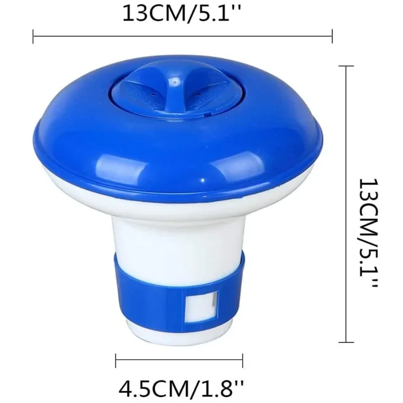 1pc Floating Mini Spa Chemical Dispenser Tablet Floater for Spa, Hot Tub &,Fountain, Inflatable & Above-Ground Pools