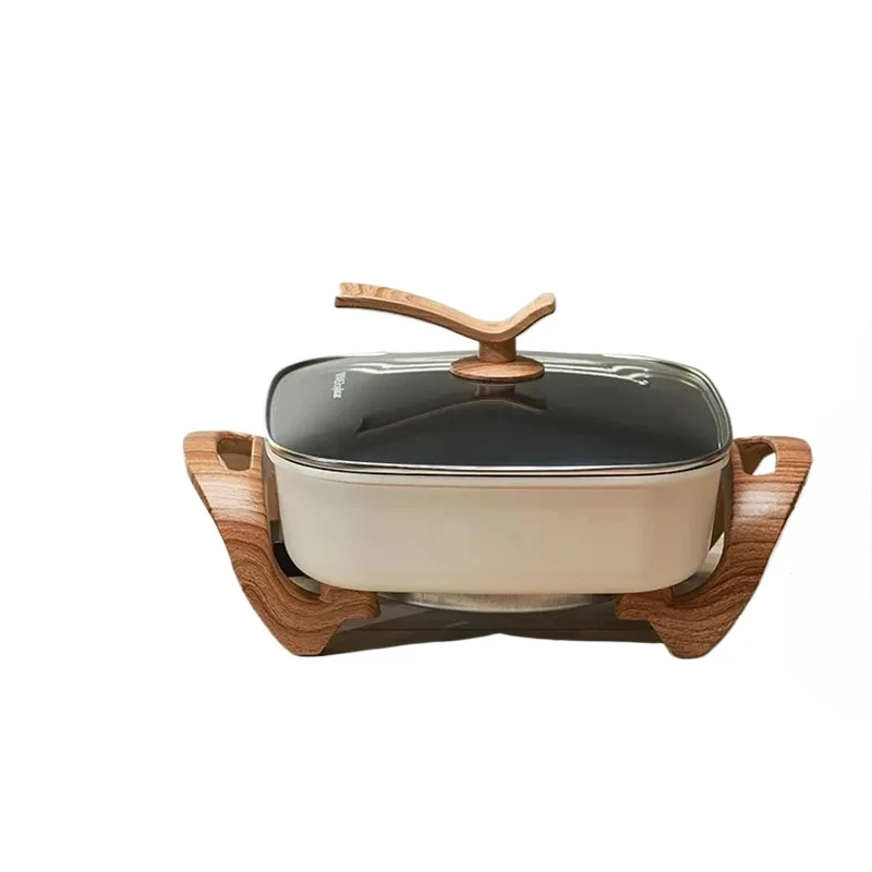 

Ramen Food Dishes Hot Pot Bbq Electric Multifunction Cooker Chinese Hot Pot Kitchen Non-stick Korea Fondue Chinoise Cookware