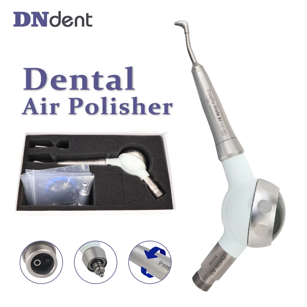 

Dental Air Prophy Unit Air Powder Spray Sandblaster Polisher Tooth Cleaning Dentistry High Quality Equipment