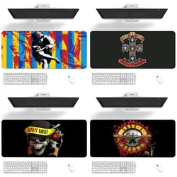 Rock Band Guns N Roses Use Your Illusion I Mouse Pad Computer Laptop Gaming Office Wrist Guard Non Slip Keyboard Pad