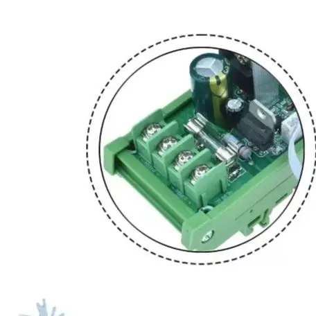 For RC Vehicles Green DC Motor Controller 12V-55V Speed Regulator 12V-55V Input Voltage 0-10A Adjustable Current