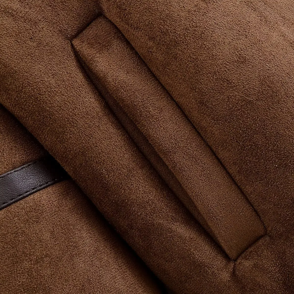 Faionable Thiened Pelle scamosciata Jaet Donna Autunno Inverno Nuovo arrivo ZR Sle Intercato Cappotto di pelliccia in pelle Versatile Sli