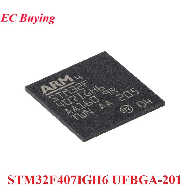 STM32F407IGH6 STM32F407 STM32 F407IG F407IGH6 UFBGA-201 ARM Cortex-M4 32-bit Microcontroller-MCU Chip IC Controller New Original