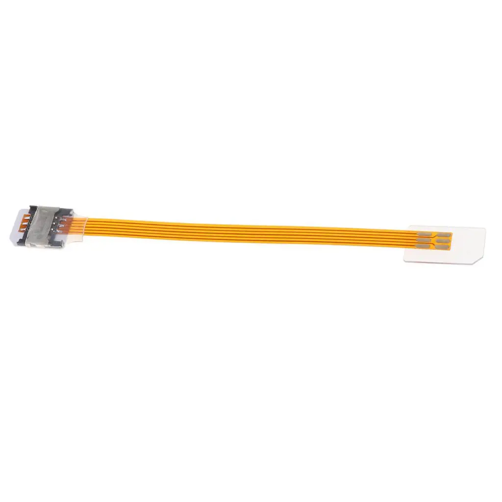 2y Telefoonkaart Adapter Extensie Data Verlies Switching Golden