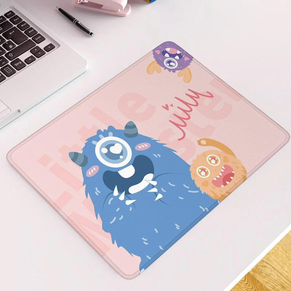 Pc Gamer Accessories Small Monsters University Table Mat Keyboard Pad Game Mats Gaming Laptop Desk Accessory Mousepad Company