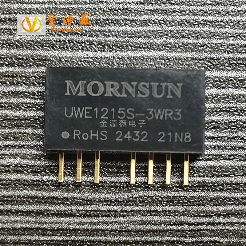 UWE1215S-3WR3 SIP,22x9.5mm isolated power module 3W 4.5V~36V conversion efficiency 79%