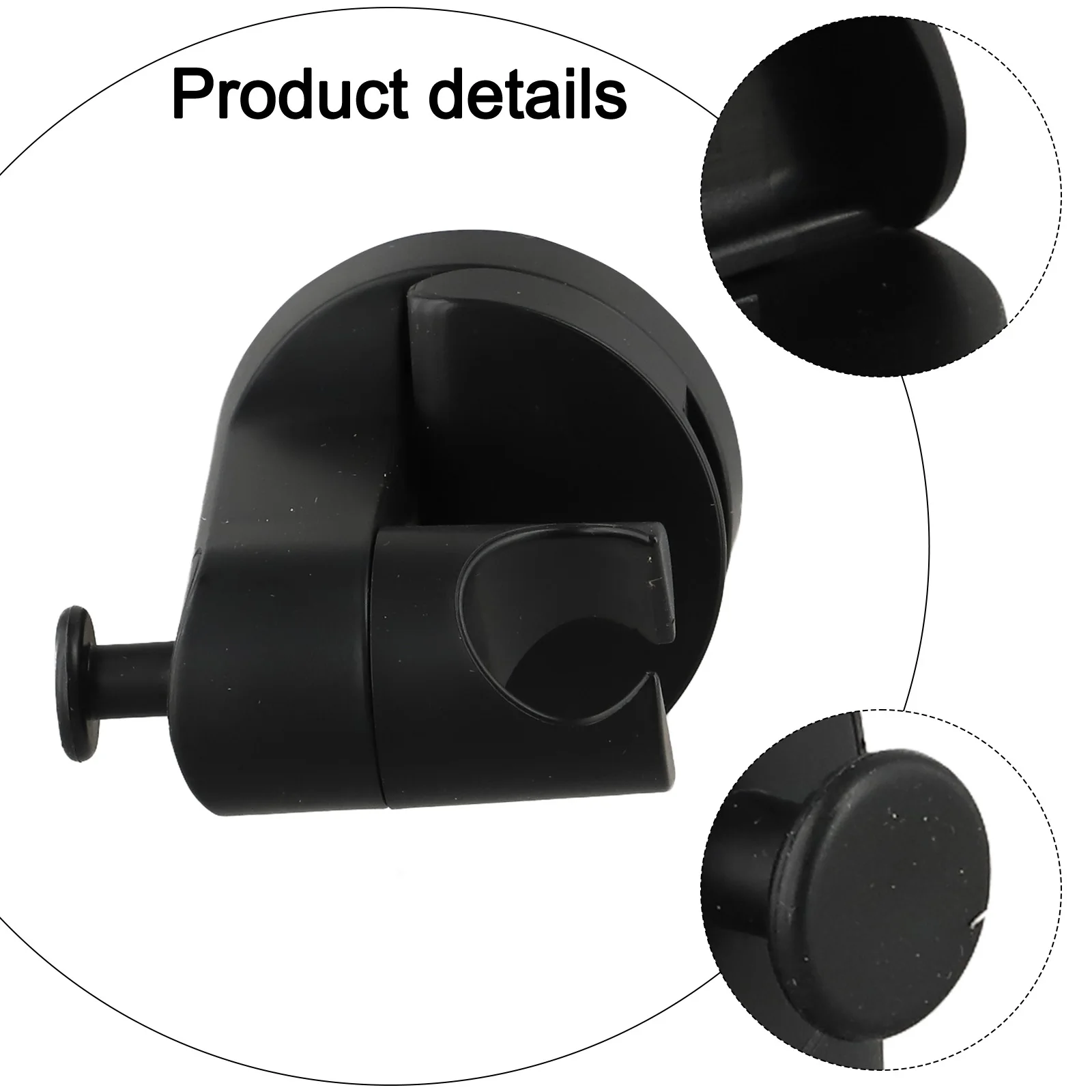 1pcs Shower Holder Adjustable Self-adhesive Shower Head Stand Bracket Suction Cup Shower Head Holder Bathroom Accessories