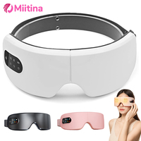4D Eye Massager Smart Airbag Vibration Eye Care Instrument Hot Compress Bluetooth Eye Massage Glasses Fatigue Wrinkle HealthCare