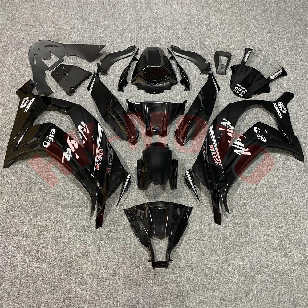 Motorcycle Fairing Kit Fit For ZX10R  ZX-10R 2011 2012 2013 2014 2015 Bodywork Set High Quality Abs Injection Bright Black