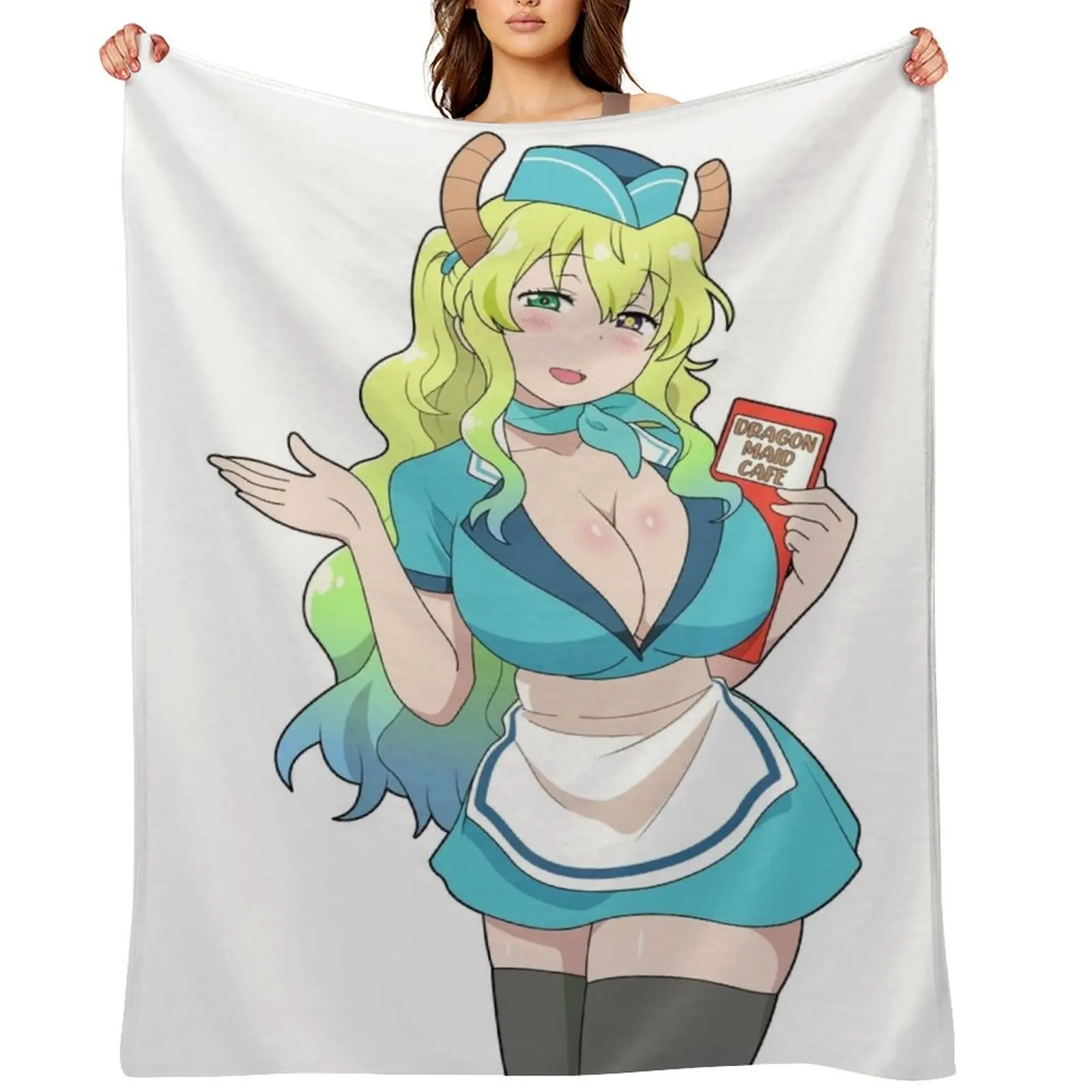 

Dragon Maid Lucoa Throw Blanket Large Camping Softest Blankets For Sofas Blankets