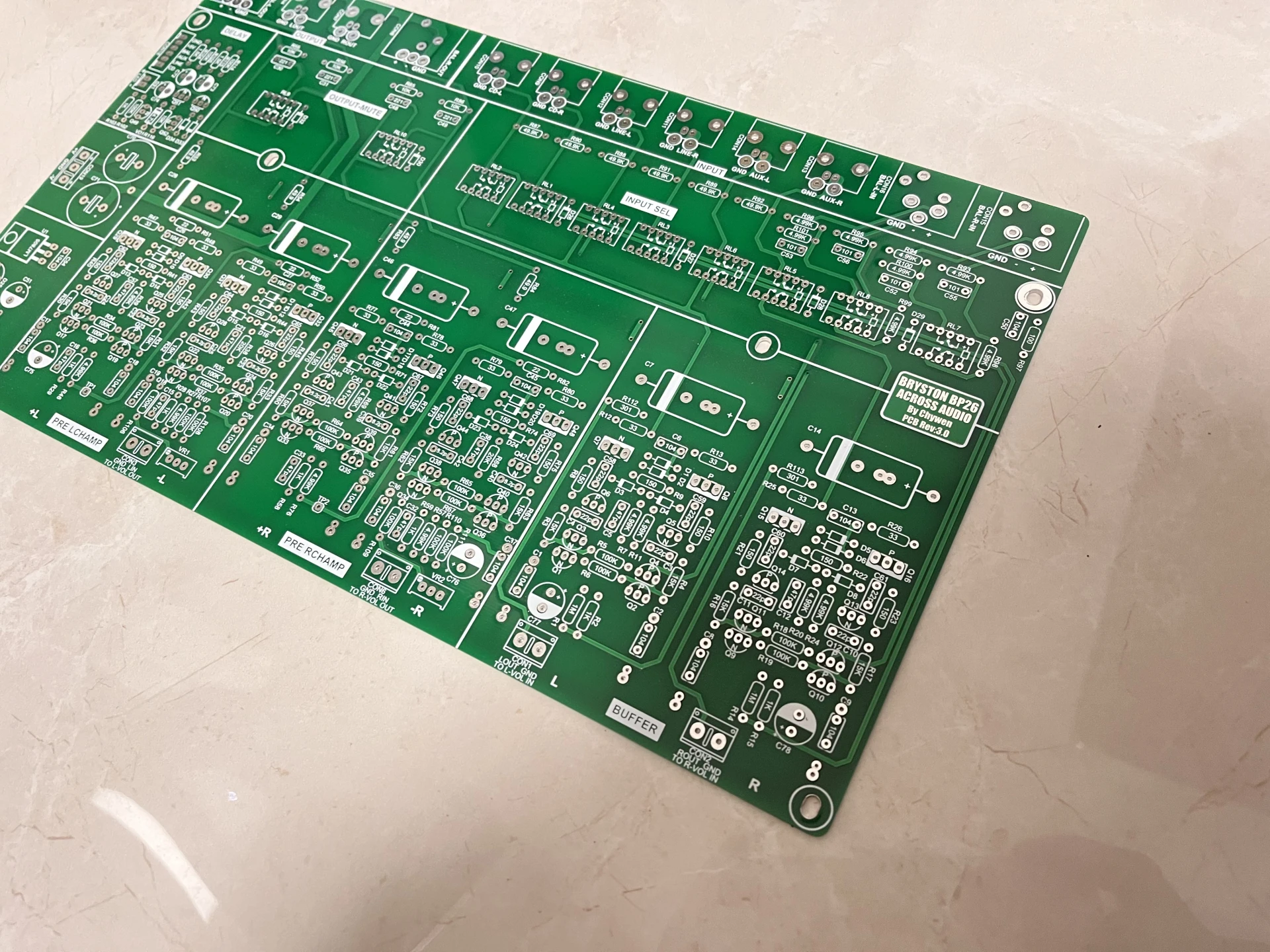 BP26 Front Stage Circuit Board (empty Board) (real Fully Balanced Front Stage)