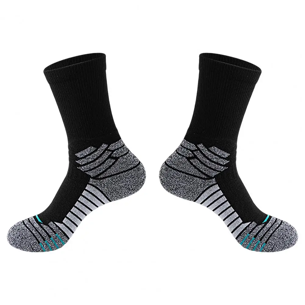 1 Pair Soft Hiking Socks  Sweat Absorption Kindly to Skin Sports Socks  Adult Outdoor Sports Warm Socks