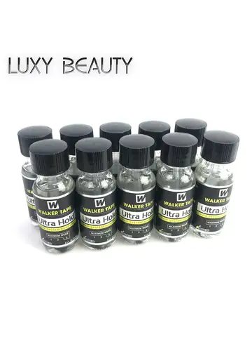 Pegamento ultra sujetado para pelucas de encaje, pegamento para peluca con malla frontal, pegamento para peluca de encaje frontal resistente al agua, 41ml, 101ml, adhesivos para pegamento de encaje, pegamento para peluquín