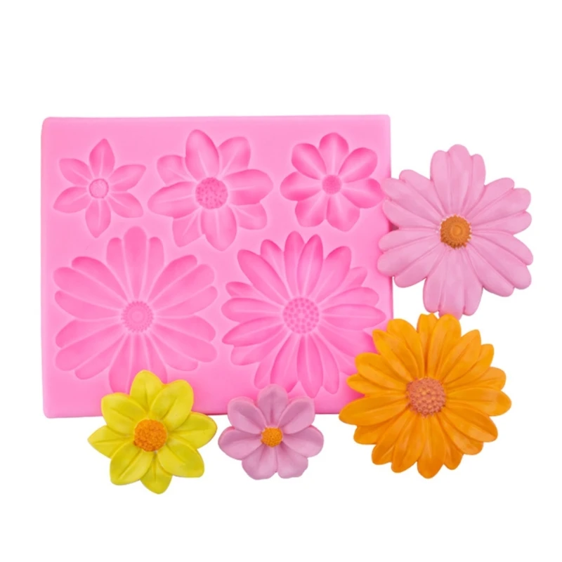 3D Silicone Flexible Mould Clay Resin Ceramics Candy Fondant Candy Chocolate Soap Mould Drop shipping image 5