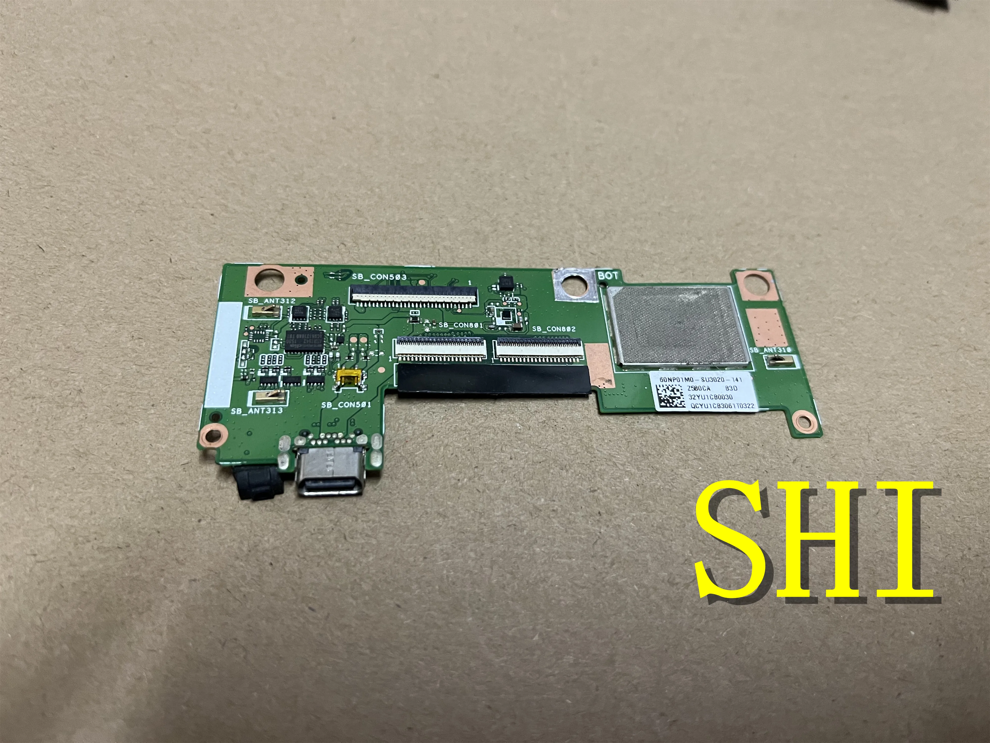 Z580CA FOR USB Charging pad  PORT BOARD 32YU1CB0030 Z580 Z580CA_SB_MXT1666T2 DAYU1TH26B0 free shipping