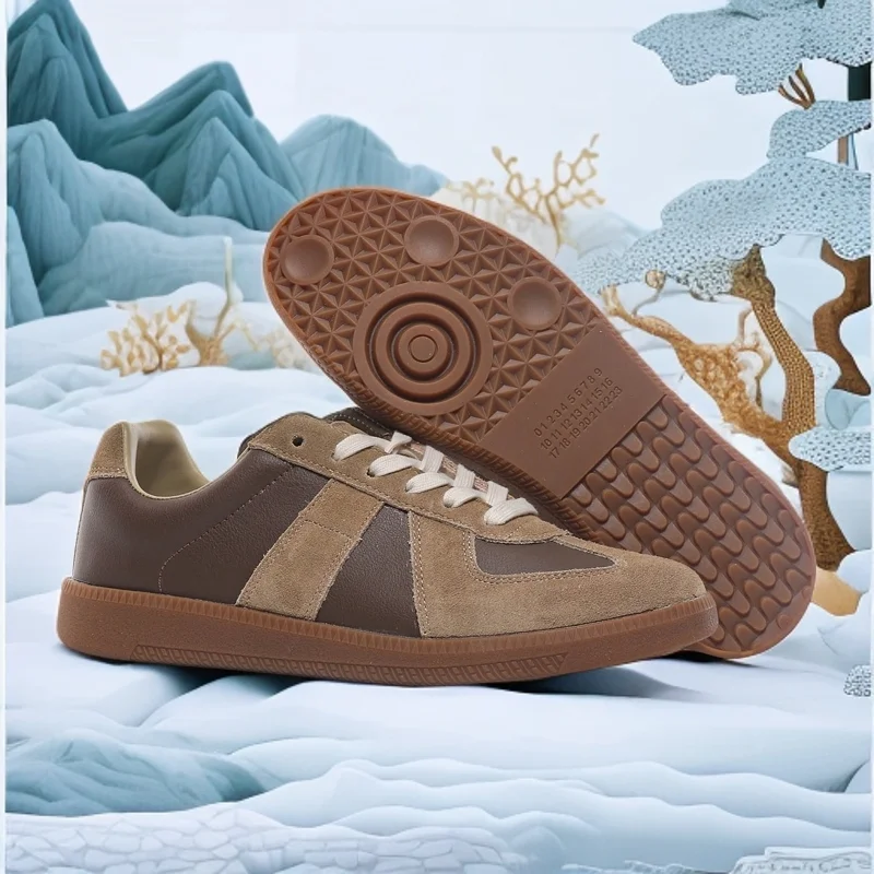 

Men's sneakers Garden shell toe canvas shoes leather shoes, stundent sports shoes, mesh shoes, low-top dad shoes