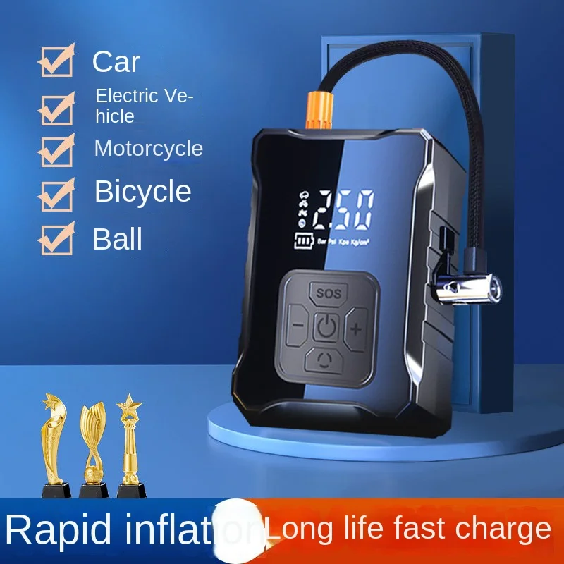 

Car Air Pump Portable High Power Electric Tire Air Pump Multifunctional Pump