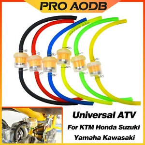 Scooter motorcycle cyclomotor bicycle scooter universal dirt 6mm atv go kart fuel filter Motocross gasoline gasoline gasoline oil filter oil filter 10 Main Sales Fuel Filter - №7