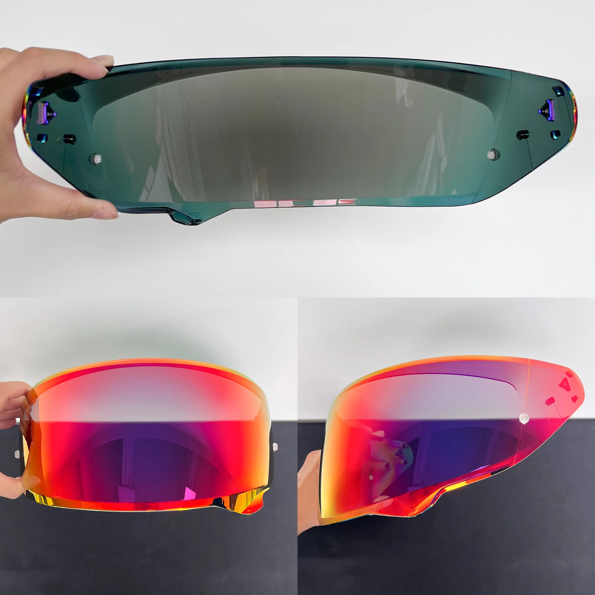 Helmet Visor Lens for HJC I71 F71 HJ-38 Moto Casco Replace Anti-UV Anti-Scratch Dustproof Wind Shield Motorcycle Accessories view 5